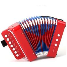 Imagem de Acordeon Infantil Cor Vermelho - Toys