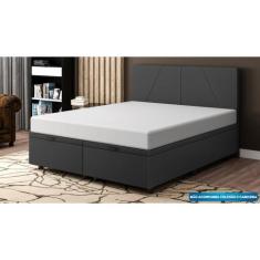 Imagem de Base Cama Baú Queen Size Linho - Skybox - Sky Box