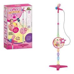 Imagem de Microfone Infantil Com Pedestal Liga No Celular - Art Brink