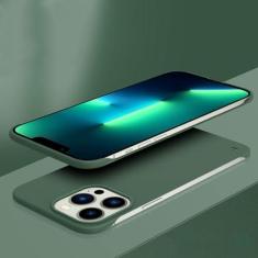 Imagem de Capa de telefone rígida ultrafina sem moldura para PC à prova de choque para iPhone 14 13 12 Mini 11 Pro Max X XR XS SE 2022 7 8 Plus Capa traseira fina, DRAK GREEN, para iPhone 7 ou 8