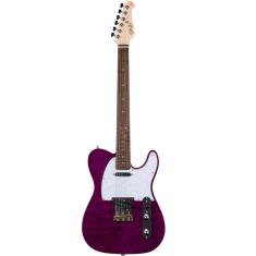 Imagem de Guitarra Seizi Tele Vintage Saitama Plus Quilted Purple