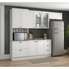 Imagem de Cozinha Compacta Americana 4 Peças 6 Portas 5 Gavetas Com Torre Quente