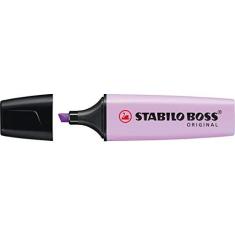 Imagem de Marcador de Texto, Stabilo, BOSS 52.8100, Lilas Pastel, pacote de 10
