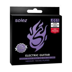 Imagem de Encordoamento Guitarra Solez 011 049 SLG11 Nickel Plated