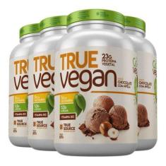 Imagem de Whey Protein Vegano Chocolate Com Avelã 4 X 837G True Source
