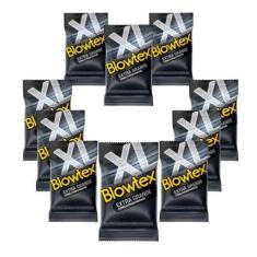 Imagem de Preservativo Blowtex Extra Grande 56mm Com Látex 10Un