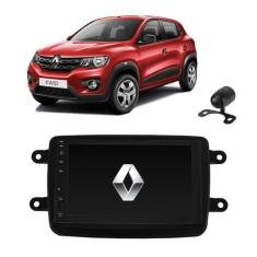 Imagem de Kit Central Multimídia Kwid Mp5 / Mp8 + Moldura + Câmera + TV - Tay Te