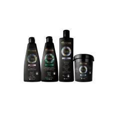 Imagem de Kit Arvensis Cachos Ondulados Sh.+Cond.+Ativ.500Ml+Masc450G
