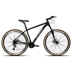Imagem de Bicicleta Aro 29 KSW XLT 2x9 18v F. Hidráulico K7 e Trava, Preto, Prat