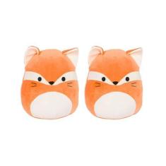 Imagem de Kit 2x Brinquedos Pelúcia Raposa Laranja - Ty Rara