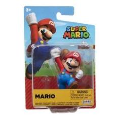 Imagem de Super Mario Mini Figura Colecionáveis Mario 6Cm - Candide