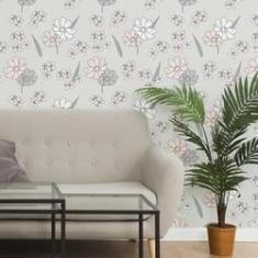 Imagem de Papel De Parede Adesivo Flores Do Campo N06156 0,58X3,00M