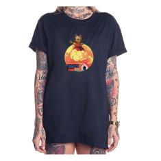 Imagem de Camiseta blusao feminina Dragon Ball z Dog goku