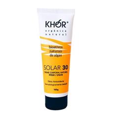 Imagem de Protetor Solar Natural FPS30/UVA15 KHOR - 100g