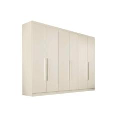 Imagem de Guarda Roupa Casal 6 Portas e 4 Gavetas Oslo Off White - Europa