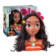Imagem de Boneca Moana Busto Cabeleireira Pentear Cotiplás 2599