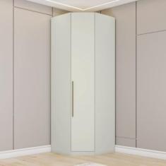 Imagem de Guarda Roupa Canto Oblíquo Modulado 1 Porta Seletto Henn Areia Hp