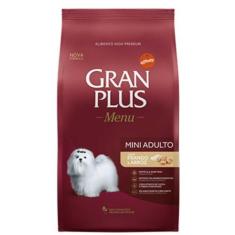 Imagem de Ração Gran Plus Cães Adultos Mini Frango  Arroz 15 Kg - Gran Plus Affi