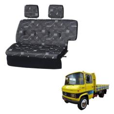 Imagem de Sofá Cama Caminhão Mercedes 608D Cinza - Pampa