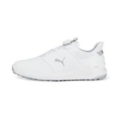 Imagem de Puma Tênis de golfe masculino Ignite Elevate Disc Golf, Puma branco-puma prata, 38