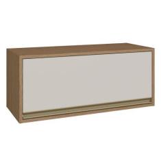 Imagem de Armario Aereo Cozinha 1 Porta Basculante 100% MDF 80 cm Vitória Carval