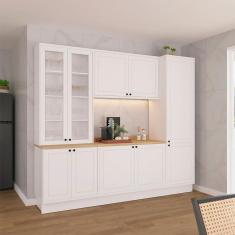 Imagem de Cozinha Compacta Évora 10 PT Branco Ártico