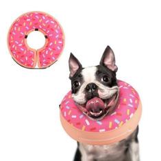 Imagem de Coleira de cone inflável para cães Supet para cães e gatos após cirurg