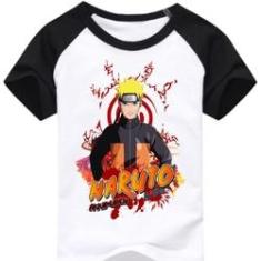 Imagem de Naruto Camiseta Raglan infantil Naruto - Mangas 