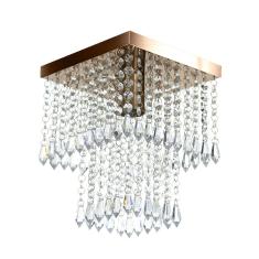 Imagem de Lustre De Cristal Acrilico Marrycrilic Cobre Belissimo!