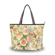 Imagem de Bolsa de ombro feminina My Daily com lindas s vintage floral, Multi, Medium