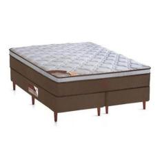 Imagem de Cama Box + Colchão Castor King Innovation One Face Pocket 193X203x54cm
