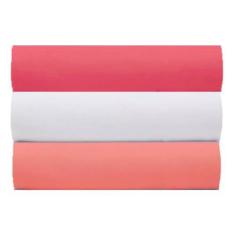 Imagem de Kit 3 Lençol de Malha King C/Elástico 100% Algodão Rubi (KIT 4)