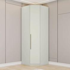 Imagem de Guarda-Roupa Solteiro Modulado de Canto Predileto 1 Porta Areia Hp - H