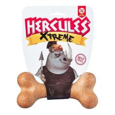 Imagem de Brinquedo Mordedor Cães Hercules Osso Nylon Xtreme Bacon P