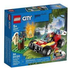 Imagem de Lego City Blocos De Montar Floresta Em Chamas 84 Peças 60247