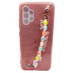 Imagem de Capa Capinha para Samsung Galaxy a32 4g tela 6.4 c/ pulseira perola