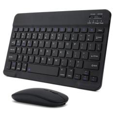 Imagem de Teclado Mouse Sem Fio Galaxy Tab A8 10.5 X200 Preto - Star Capas E Ace