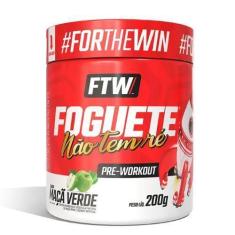 Imagem de Pré Treino Foguete Não Tem Ré Sabor Maçã Verde 200g  FTW