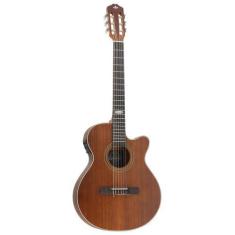 Imagem de Violao Eletrico Strinberg Flat Nylon Sl200C Mgs Mahogany