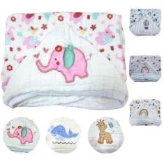 Imagem de Toalha de banho bebê soft 3 camadas 85 x 85 cm Capadócia - Minasrey, R