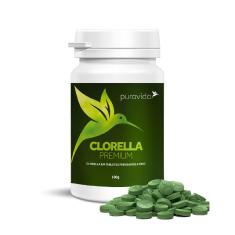 Imagem de Clorella Premium com 200 tabletes Pura Vida 200 Tabletes