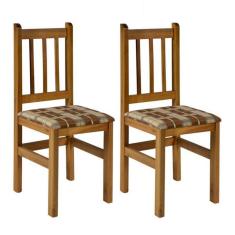 Imagem de Conjunto com 2 Cadeiras Di Marzio Marrom