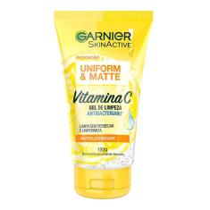 Imagem de Gel de Limpeza Garnier Uniform & Matte Vitamina C Antibacteriano 