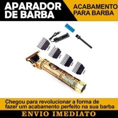 Imagem de Barbeador Elétrico Aparador de Barba Máquina De Acabamento Sem Fio Bat