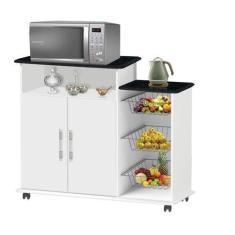 Imagem de Fruteira Balcão P/ Microondas Ou Forno Elét. Lond. 2 Portas + Cestos E