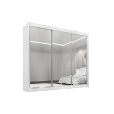 Imagem de Guarda Roupa 3 Portas Dubai Branco D'Doro