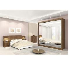 Imagem de Guarda-Roupa 2 Portas Com Espelho Ype Las Vegas D'doro