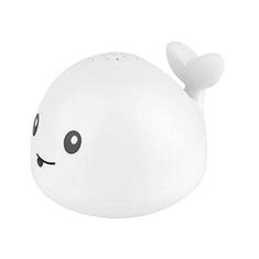 Imagem de JJone Brinquedos para banho de bebê Baleia spray de água automático com sprinkler de luz LED Brinquedos para banho de chuveiro para bebês