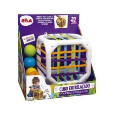 Imagem de Jogo Infantil Cubo Entrelaçado - Brinquedo Educativo Elka