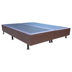 Imagem de Base Cama Box Casal Queen Size Corano Marrom